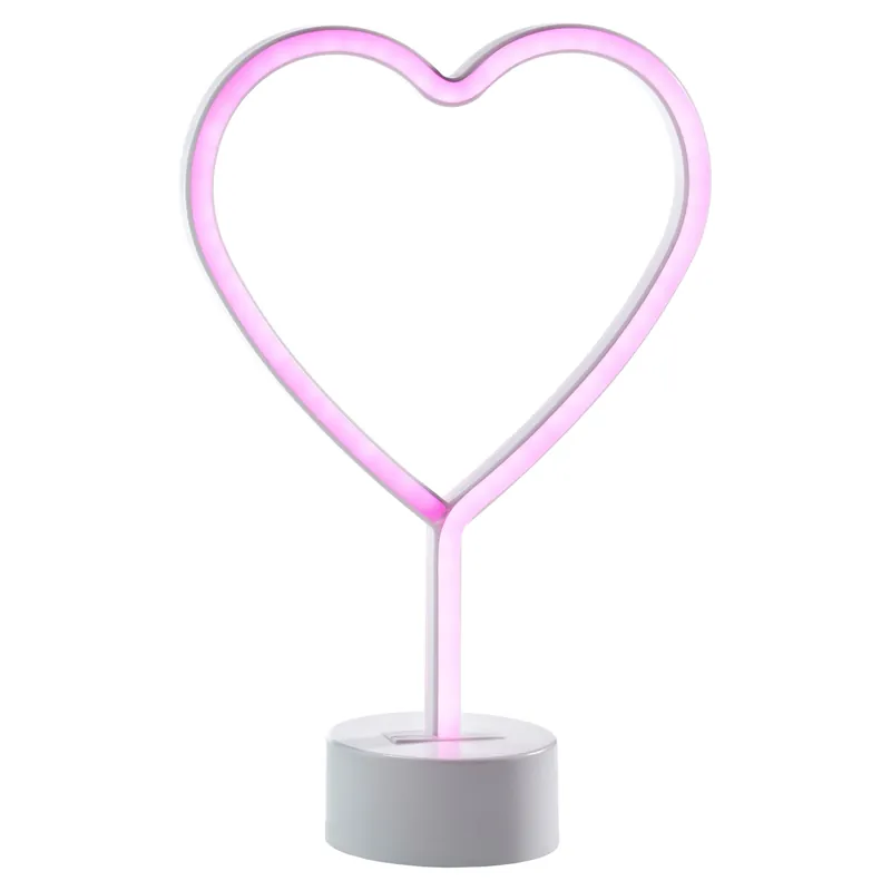 LED-Tischlampe HERZ Markenprodukt