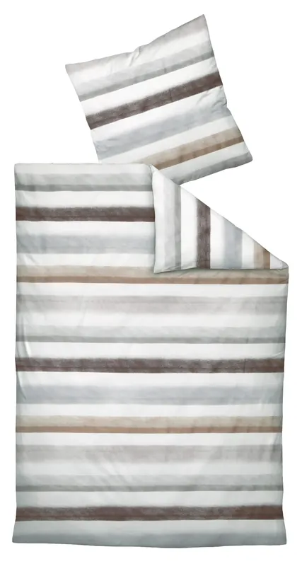 Neue Ware Mako-Satin-Bettwäsche KORALLE