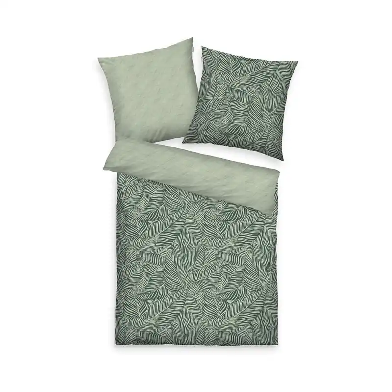 Preisreduziert Satin-Wende-Bettwäsche LAVENA