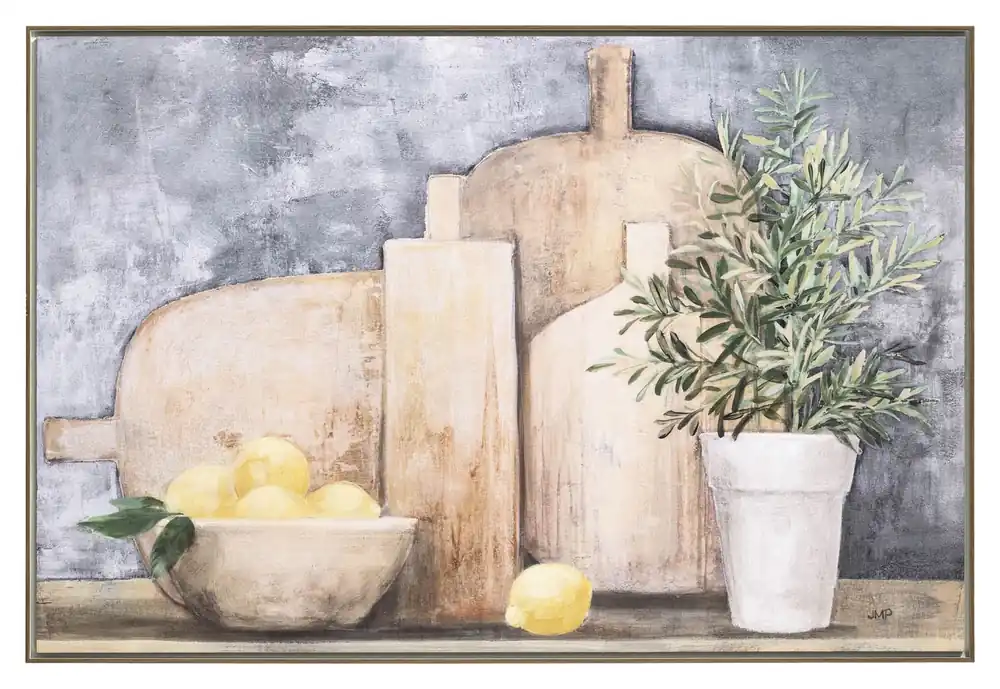 Preiswert Gerahmtes Bild KITCHEN