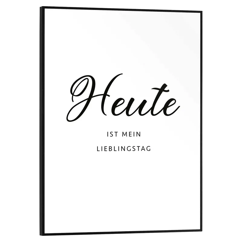 Knallerangebot Gerahmtes Bild BLANKO