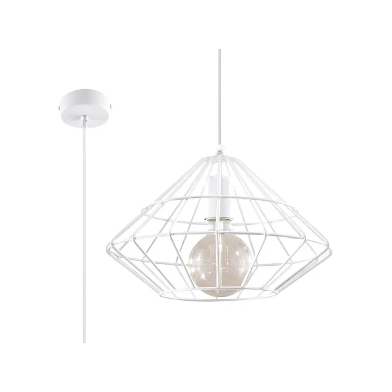Bestpreis Sollux SL.0293 Pendelleuchte Umberto weiß