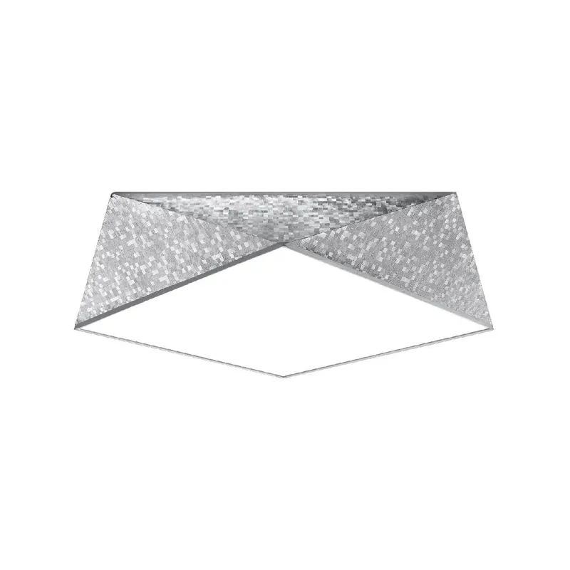 Saisonangebot Sollux SL.0694 Deckenleuchte HEXA 45 silver