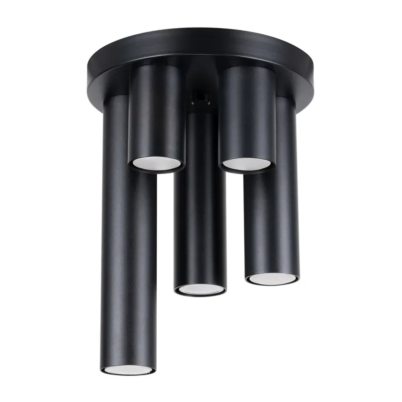 Sollux SL.1467 PlafondLAGOS 5P Schwarz Weltweiter Versand