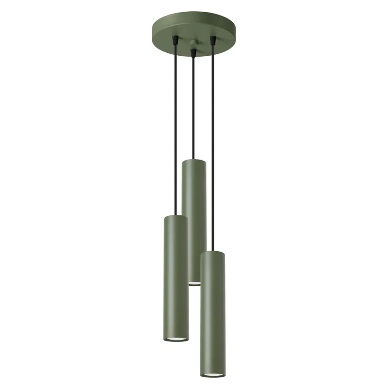 Im Trend Sollux SL.1487 Pendelleuchte LAGOS 3P olivgrün
