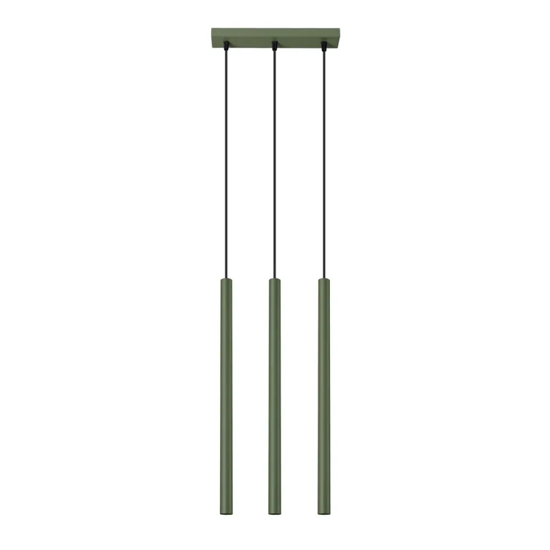 Original Sollux SL.1521 Pendelleuchte PASTELO 3P olivgrün