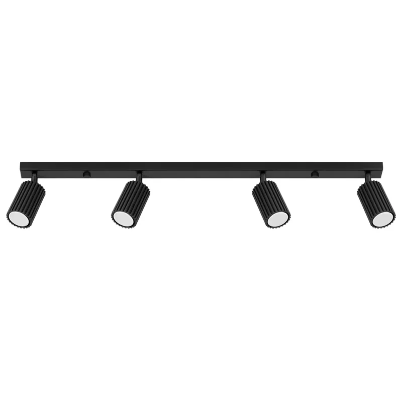 Wochenendangebot Sollux SL.1584 Plafond KARBON 4L schwarz