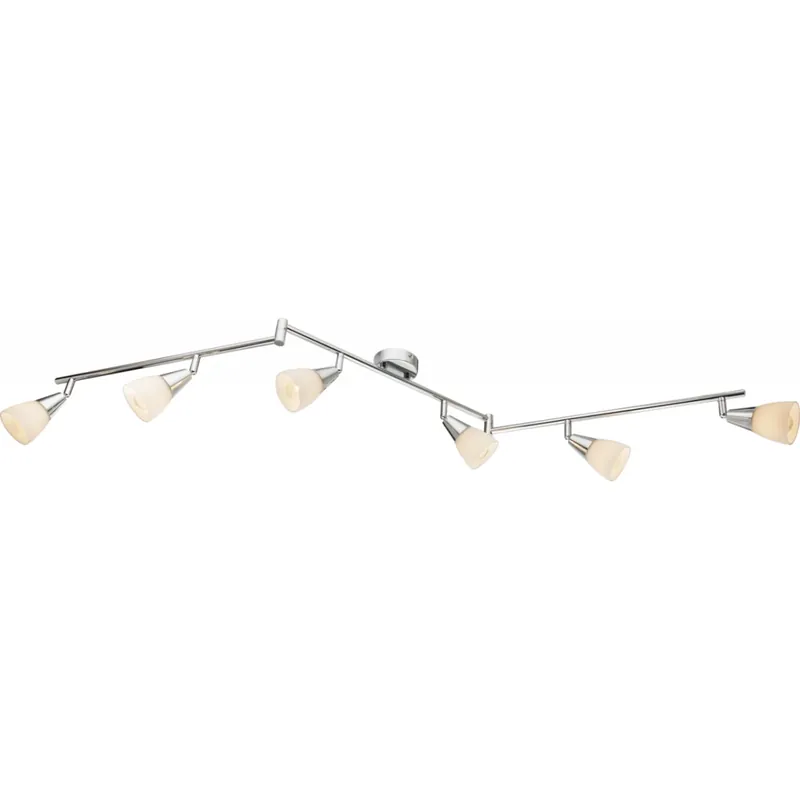 Tadeus Strahler Metall Verchromt, 6X E14 Letzte Chance