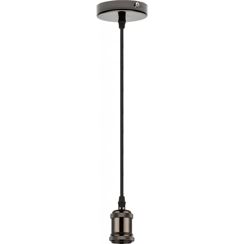 Top-Preis Suspension Hängeleuchte Metall Verchromt, 1X E27