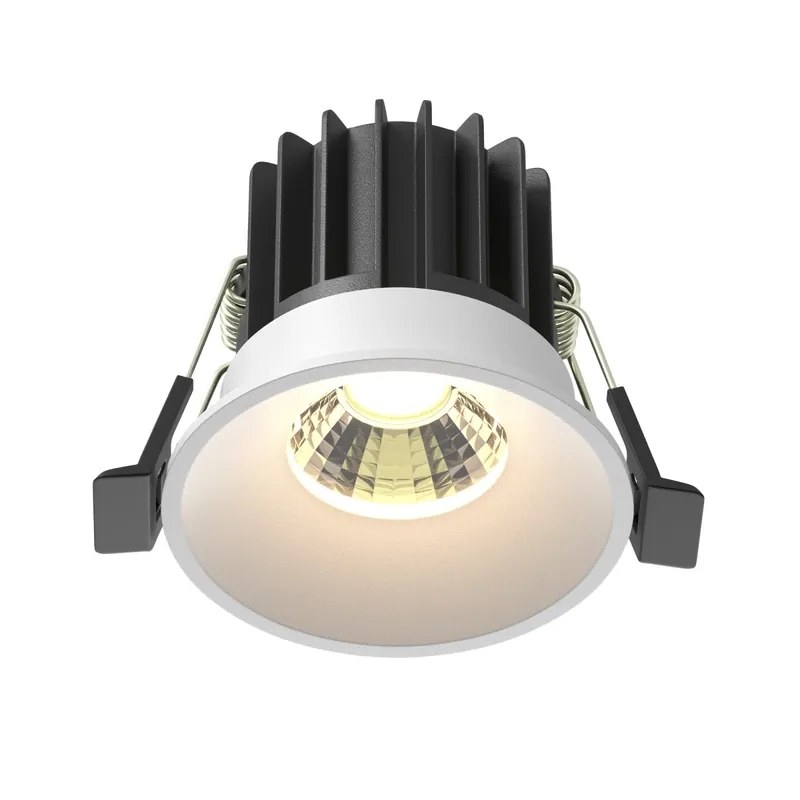 Technical Einbauleuchte Round Aluminium Weiß DL058-7W3K-W mit IP 20 Heißes Angebot