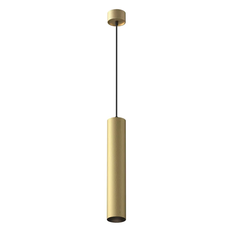 Technical Pendelleuchte Artisan Aluminium Mattes Gold P082PL-GU10-MG mit IP 20 Solange Der Vorrat Reicht