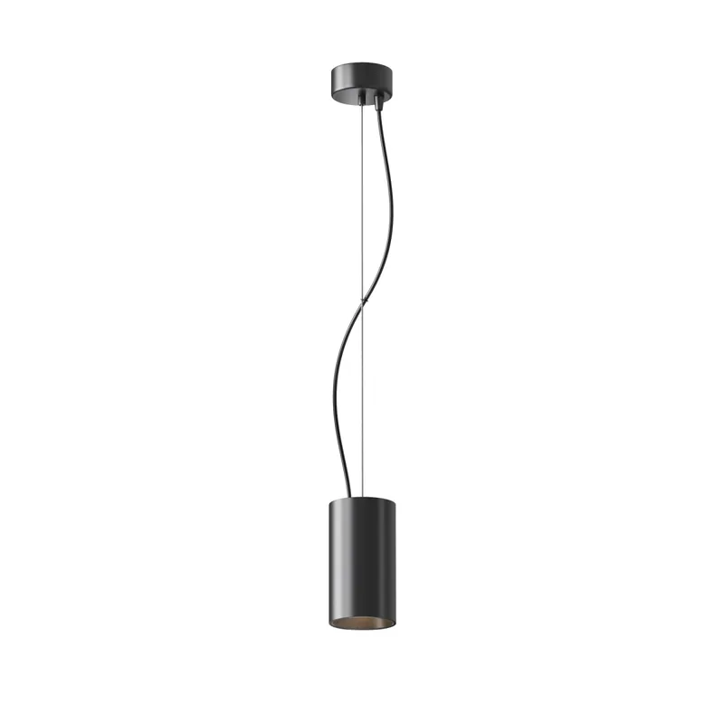 Top-Qualität Technical Pendelleuchte Efir Aluminium Schwarz P089PL-15W3K-B mit IP 20