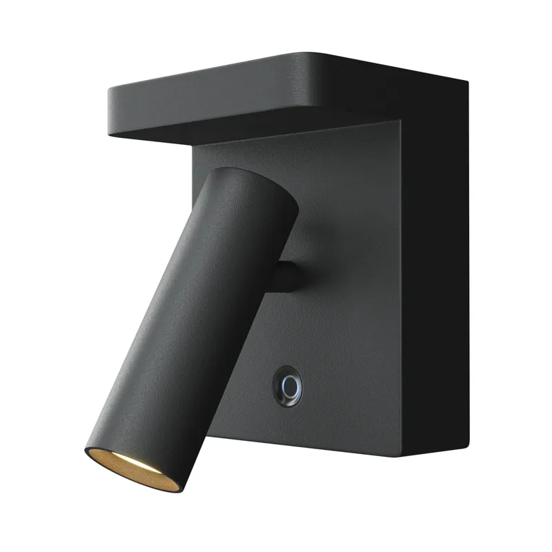 Technical Wandleuchte Aron Aluminium Schwarz C179WL-L7B2.7K-DE mit IP 20 Markenware