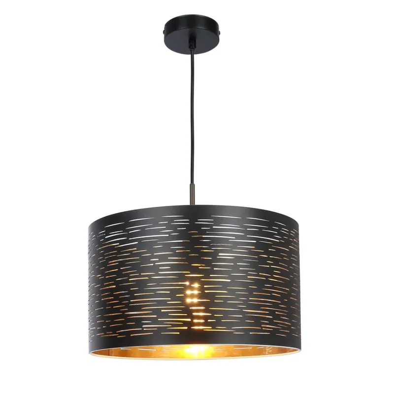 Tunno Hängeleuchte Metall Schwarz, 1X E27 Original