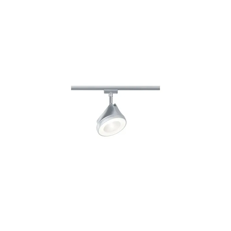 URail LED Schienenspot Arena Einzelspot 800lm 15W 2700K dimmbar 230V Chrom matt Chrom Kostenloser Versand