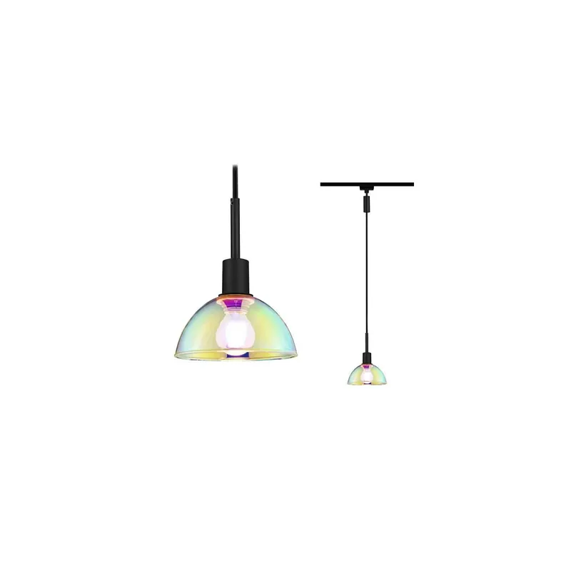 Beliebt URail Pendel Sarrasani E14 max. 20W dimmbar 230V Schwarz matt Dichroic