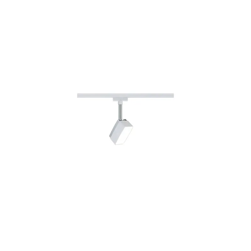 URail Schienenspot Pedal Einzelspot 395lm 5W 2700K 230V Weiß Kostenloser Versand