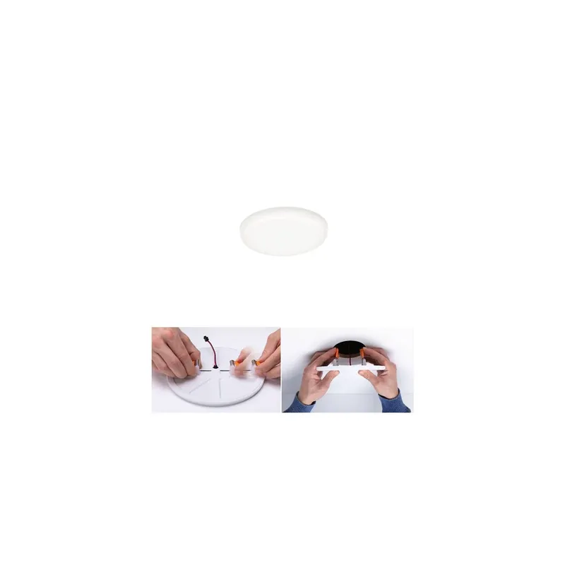 VariFit LED Einbaupanel Veluna IP44 rund 75mm 4000K Satin Top-Seller
