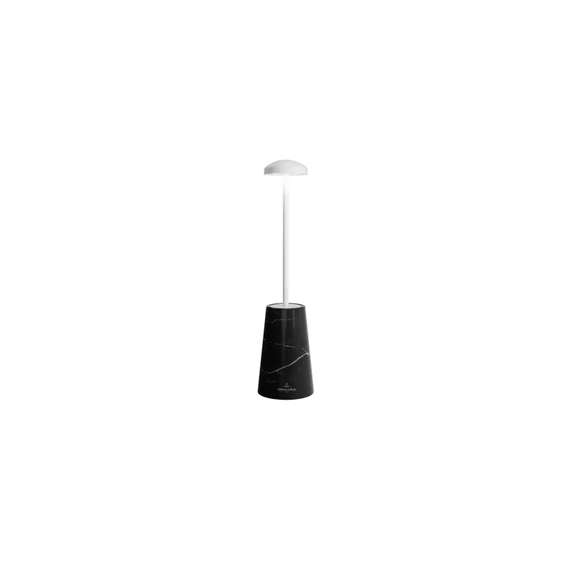 Must-Have Villeroy & Boch 97050 SIENA Schwarz Weiß Akkutischleuchte