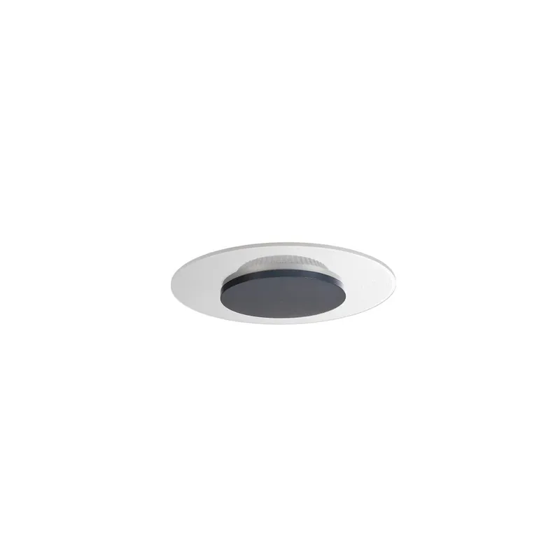 Neue Ware Zaniah 12W, Cover Basalt Grau Deckenaufbauleuchte IP20 Weiß