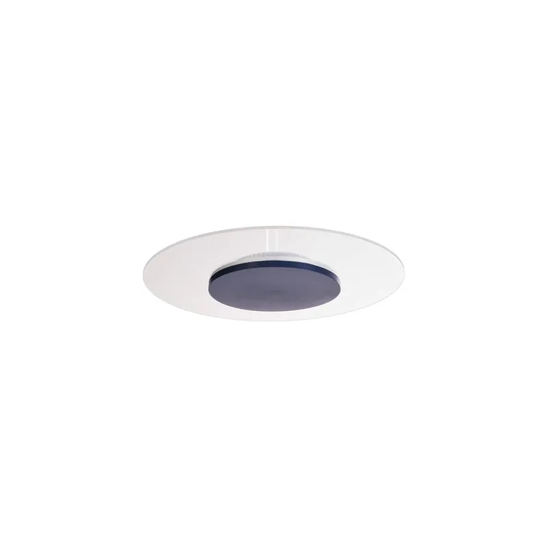 Sonderangebot Zaniah 18W, Cover Cobalt Blau Deckenaufbauleuchte IP20 Weiß