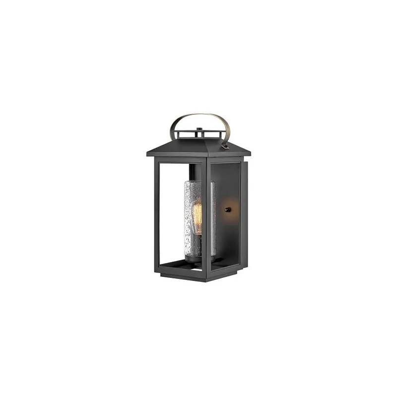 Atwater 1 Light Medium Wandlaterne – Schwarz Begrenztes Angebot