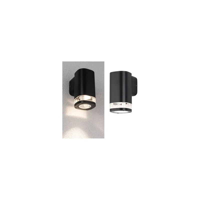 Bestseller Außenwandleuchte Colum seewasserresistent IP44 80x112mm max. 20W 230V Anthrazit Aluminium