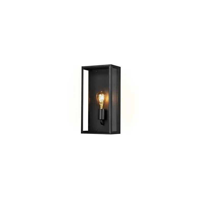 Neu Carpi Wandleuchte gross schwarz mit E27 Sockel