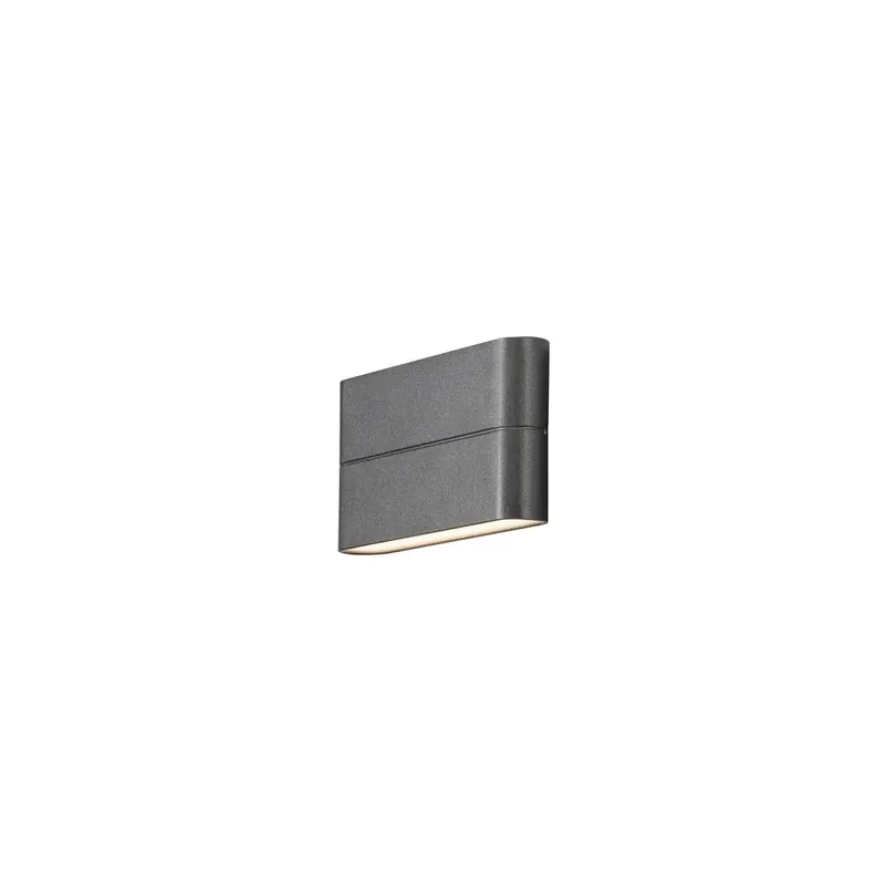Finale Aktion Chieri Wandleuchte anthrazit H-Power LED
