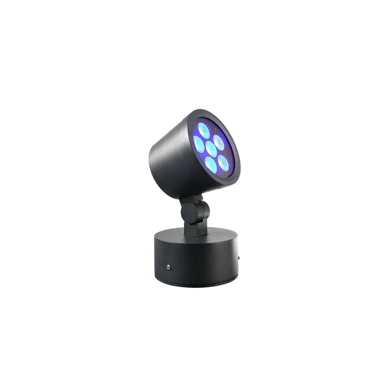 Mega-Angebot Colt 16W RGBWW Boden- / Wand- / Deckenleuchte IP65 Schwarzgrau RAL 7021