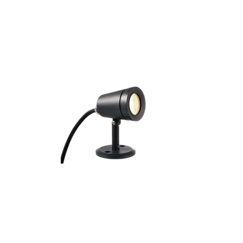 Preisknaller Colt 4W COB Boden- / Wand- / Deckenleuchte IP65/IP44 Schwarzgrau RAL 7021