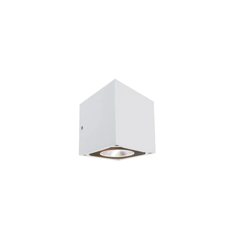 Premium Cubodo II Single W Wandaufbauleuchte IP54 weiß