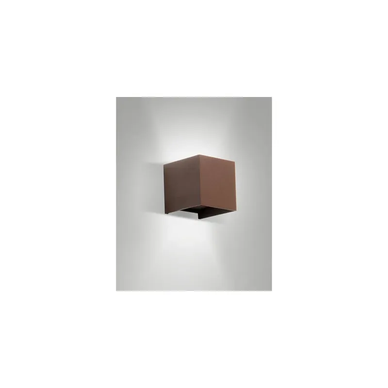 Handgefertigt Fabas Luce CUBA CORTEN Wandleuchten Corten