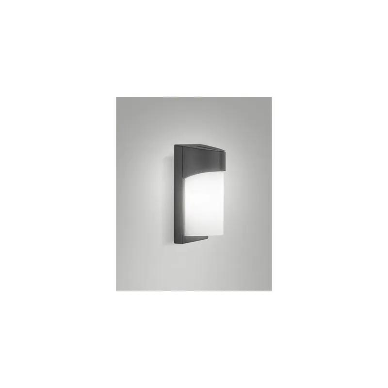 Wochenendangebot Fabas Luce GLUCK DARK GREY Wandleuchten Dunkel Grau