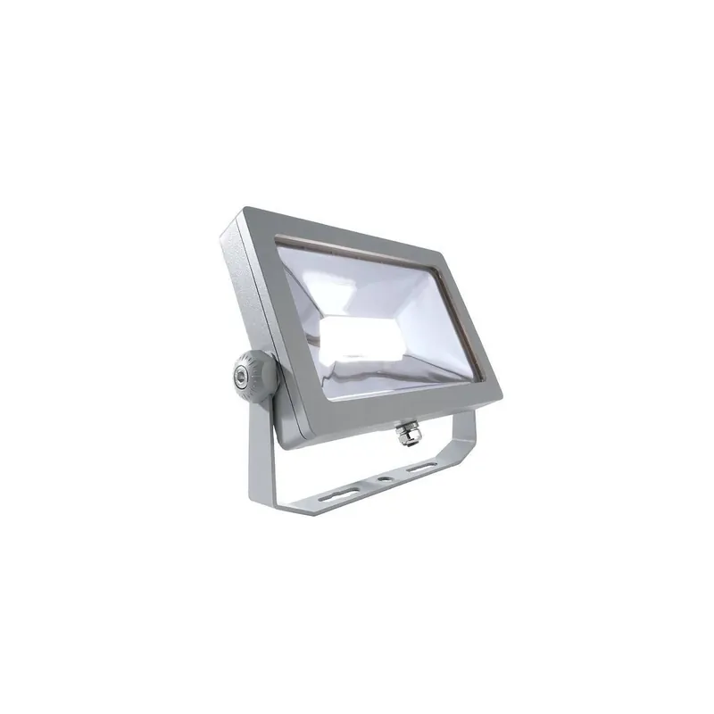 Flood SMD, 15 W, 3000 K, Silber Boden- / Wand- / Deckenleuchte IP65/IP44 Silber Markenware