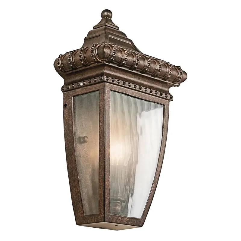 Kichler Wandleuchte Venetian Rain 1xE14H:29,8 L:9,5 B:17,1 IP44 IP44 Geprüft
