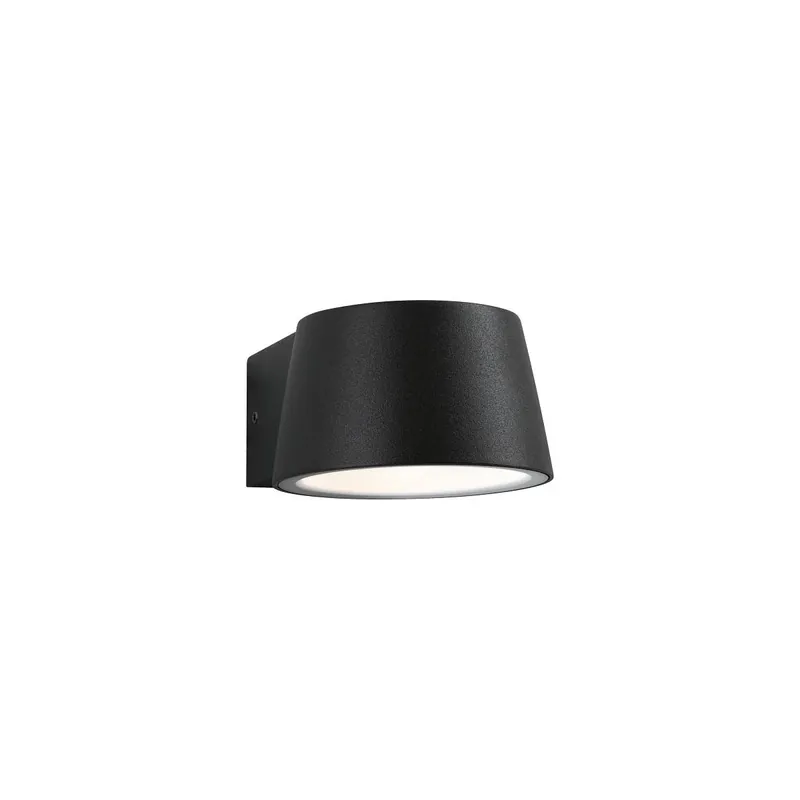 LED Außenwandleuchte Capea IP44 96x128mm 3000K 6W 500lm 230V Anthrazit Aluminium Sonderaktion