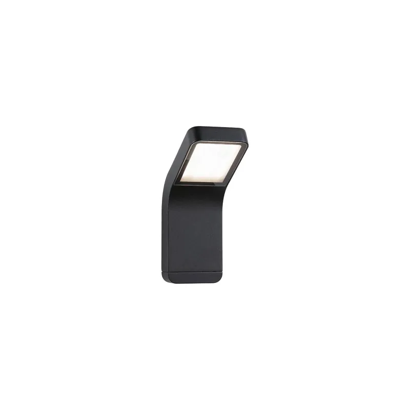 Geld-Zurück-Garantie LED Außenwandleuchte Kulma seewasserresistent IP44 90x174mm 3000K 7,5W 520lm 230V Anthrazit Aluminium