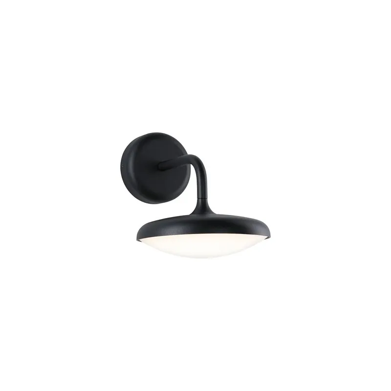 LED Außenwandleuchte Nostro seewasserresistent IP44 rund 180x250mm 3000K 10W 900lm 230V Anthrazit Aluminium Top-Seller