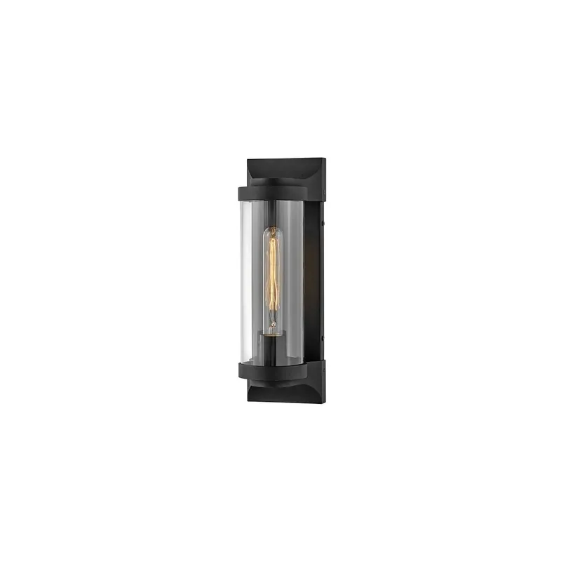 Versand Am Gleichen Tag Pearson 1 Light Medium Wandlaterne – Schwarz