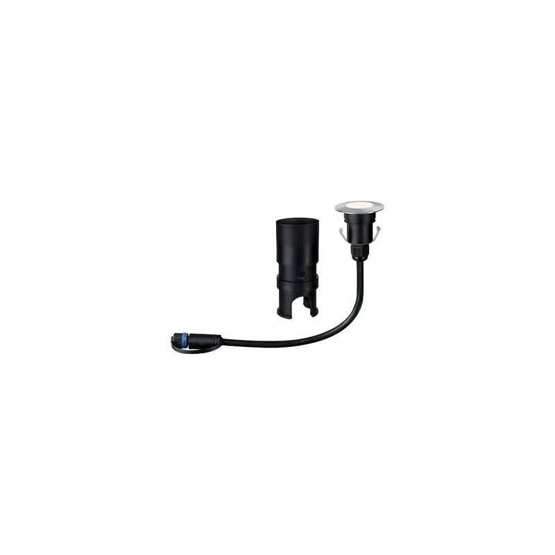 Beliebt Plug & Shine LED Bodeneinbauleuchte Floor Mini Einzelspot IP67 3000K 2,5W Silber