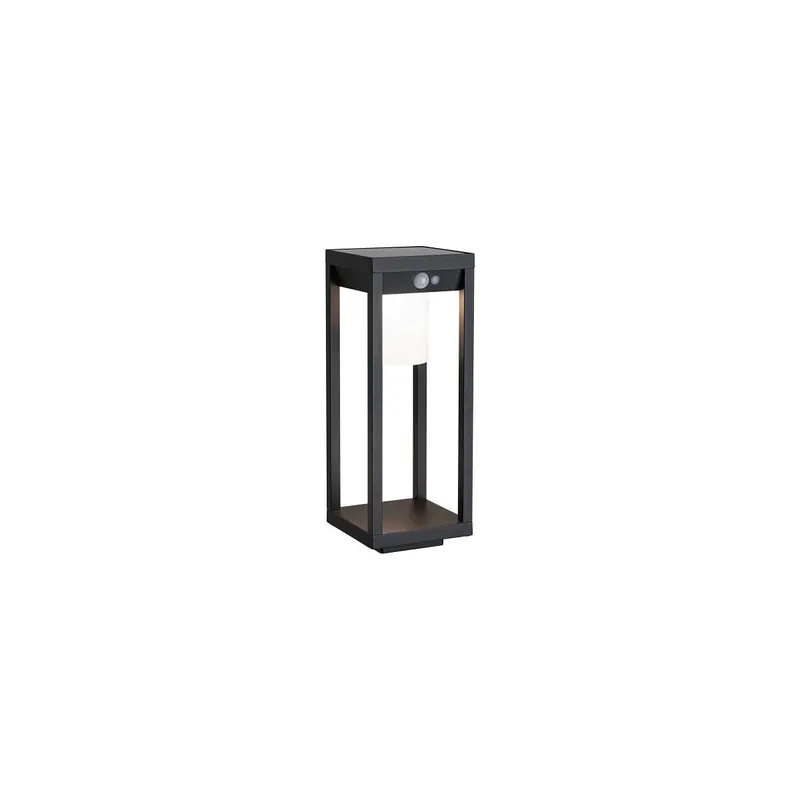 Markenprodukt Solar LED Lichtobjekt Solar Marisol Bewegungsmelder IP44 3000K 350lm Schwarz