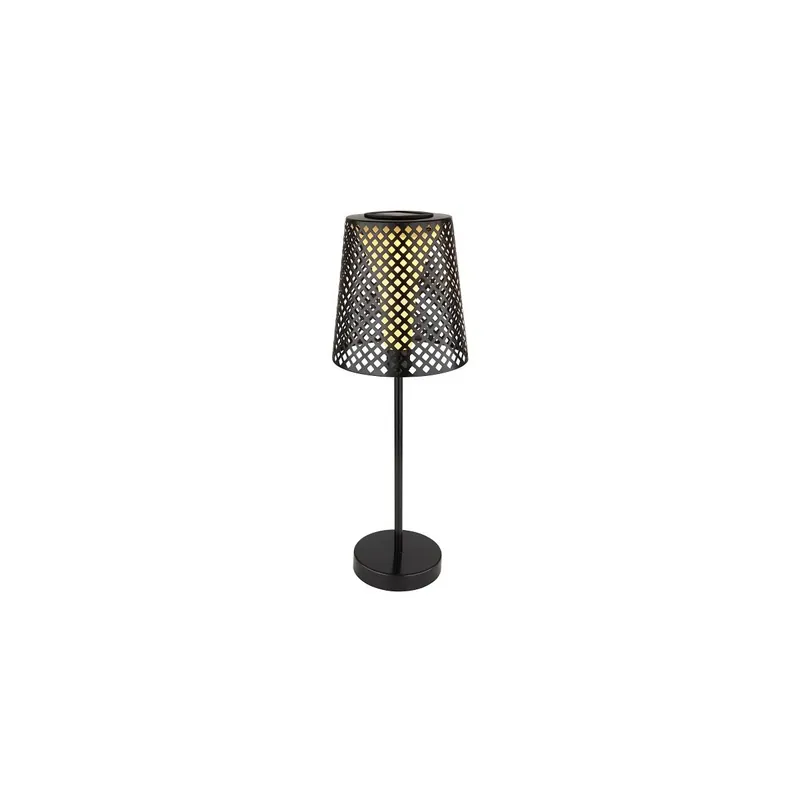 Solarleuchte Metall Schwarz, 1Xled Solarleuchte Metall Schwarz Matt, Led Exklusiv