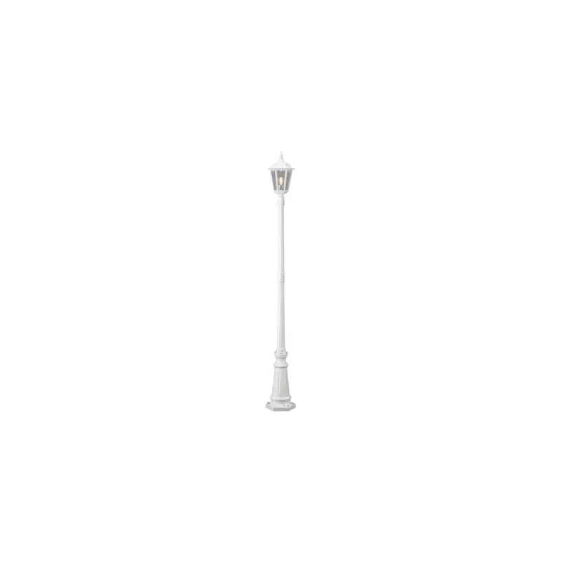 Stehleuchte Firenze, weiss matt, 1.flg., klares Glas Preisreduziert