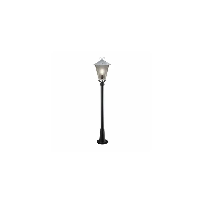 Wegeleuchte Benu galvanisiert inkl. Pfahl Kostenloser Versand