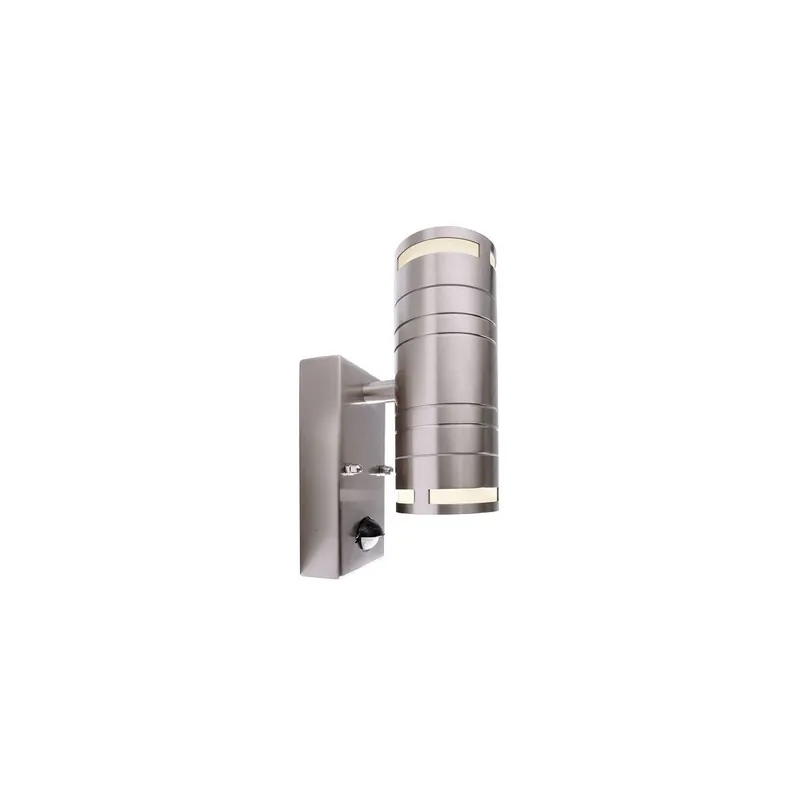 Zilly II Up and Down Motion Wandaufbauleuchte IP44 silberfarben Nur Heute