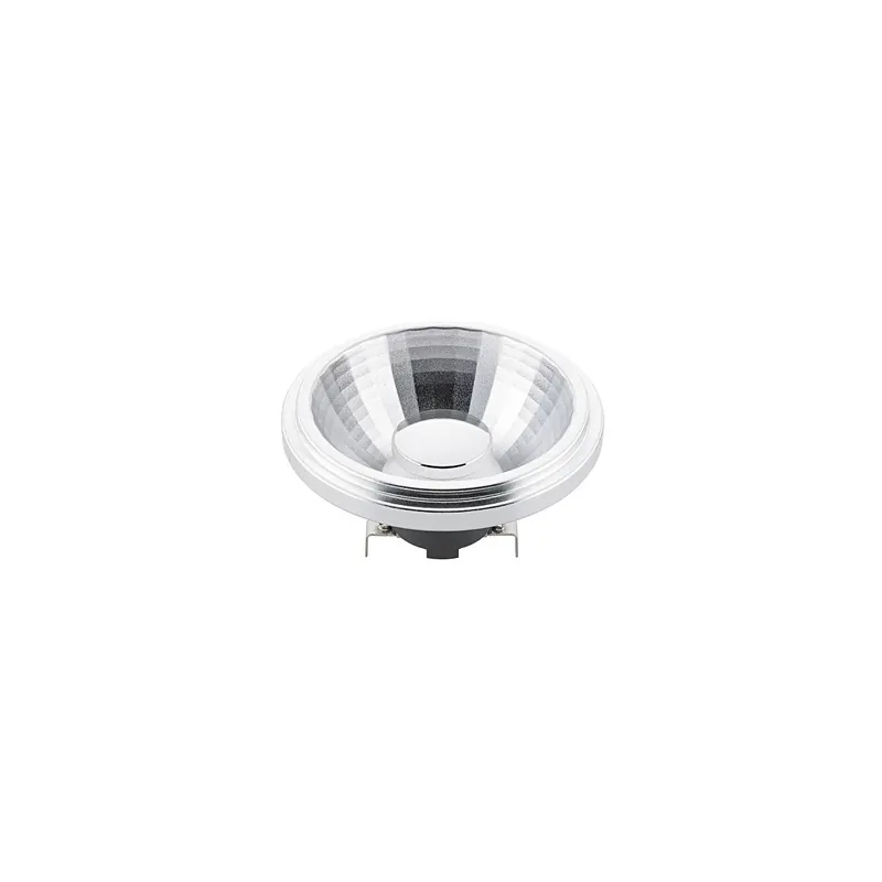 12W AR111 Argent G53 800lm 2700K 10° dim Letzte Chance