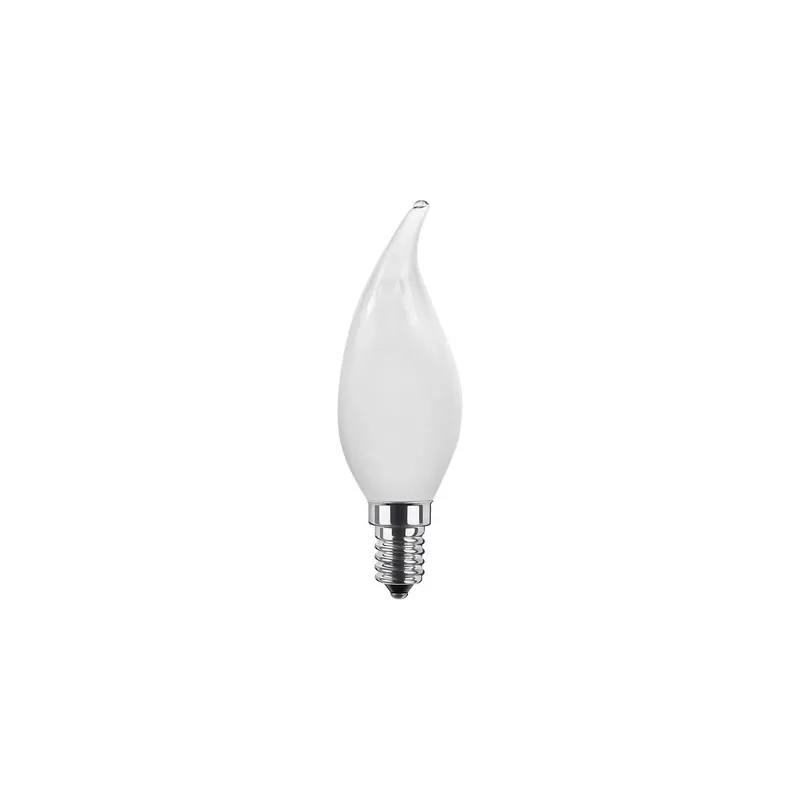 E14 LED Kerze Windstoß matt warmweiß Preisreduziert