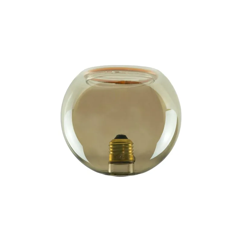 E27 LED Floating Globe 125 inside smokey grau warmweiß Exklusiv