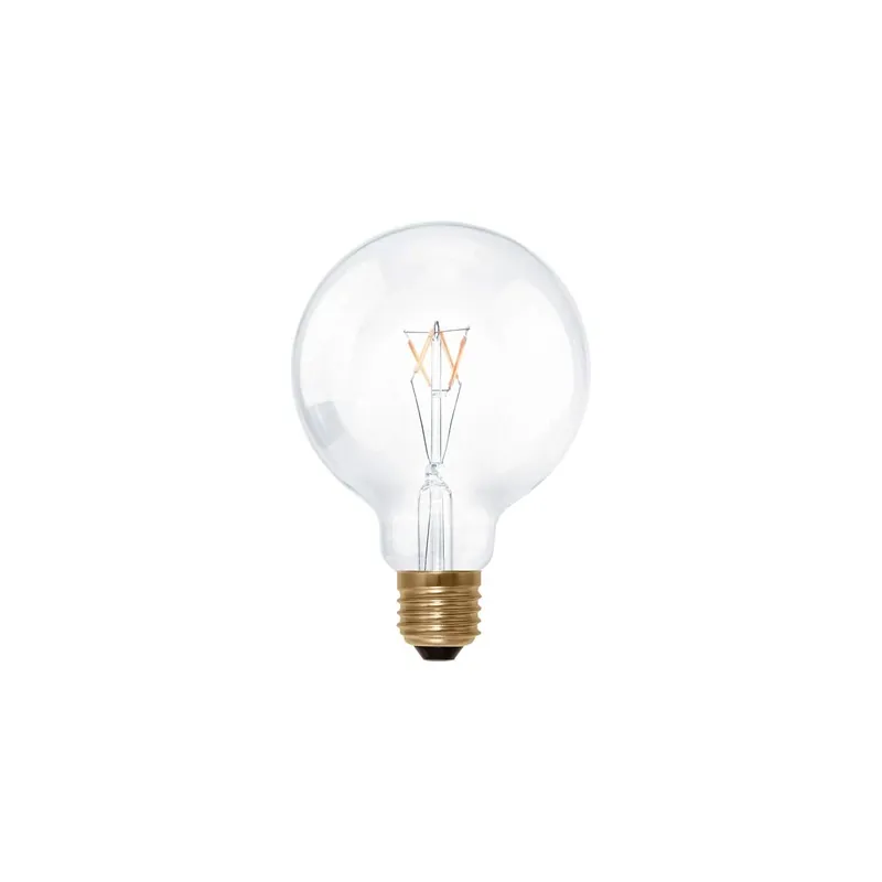 E27 LED Globe 95 klar warmweiß Sofort Bestellen